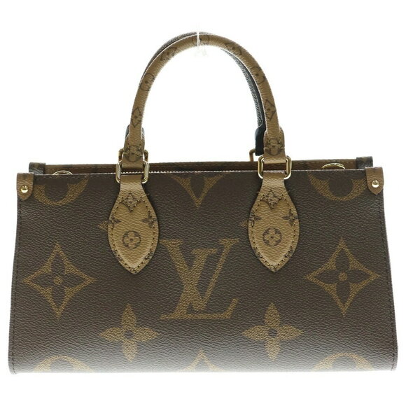 Louis Vuitton Handbags - Louis Vuitton Monogram Reverse On the Go EW Chain Bag Brown